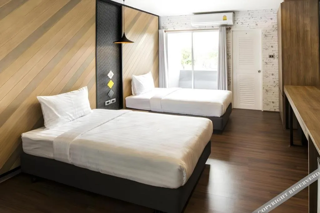 Bed in The Circle Hotel