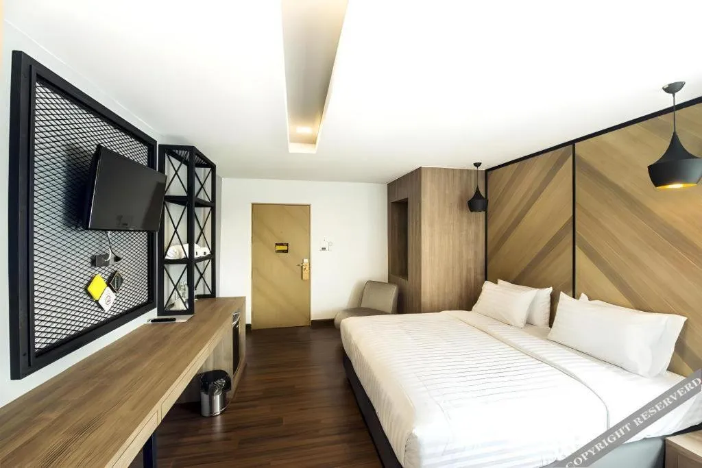 Bed in The Circle Hotel