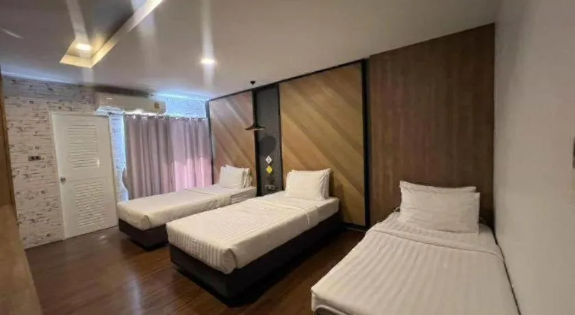 Bed in The Circle Hotel