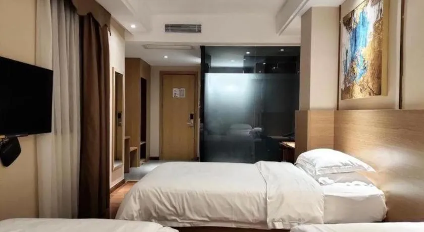 Bed in T Social Hotel Guangzhou Railway Station Branch