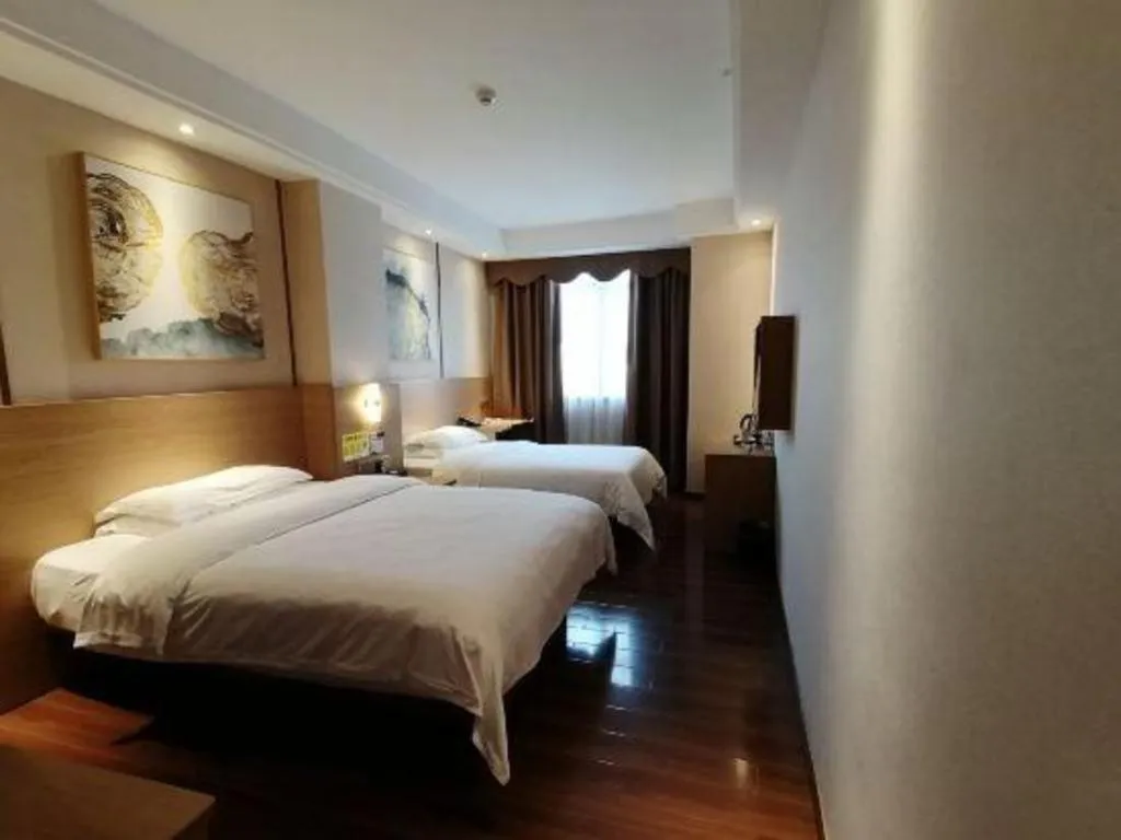 Bed in T Social Hotel Guangzhou Railway Station Branch