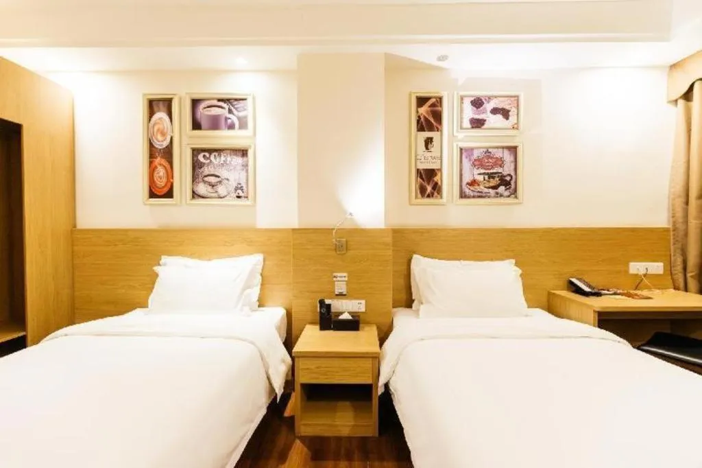 Bed in T Social Hotel Guangzhou Railway Station Branch