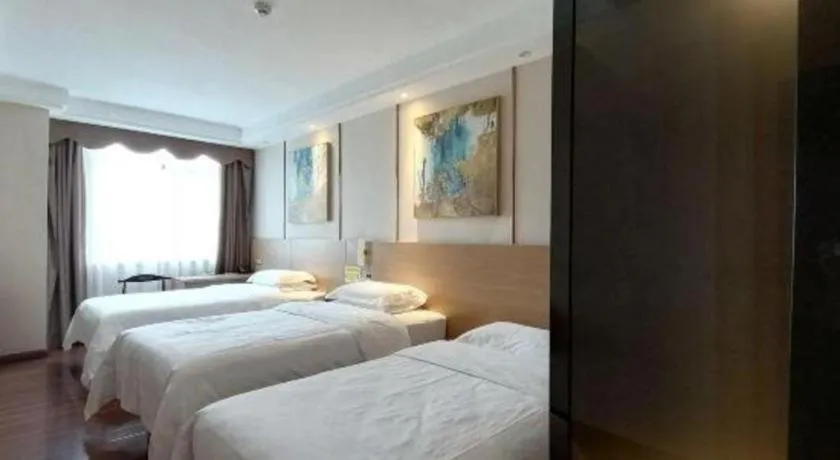 Bed in T Social Hotel Guangzhou Railway Station Branch