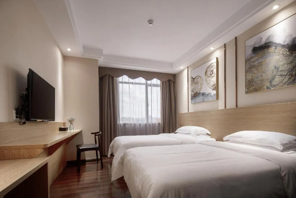Bed in T Social Hotel Guangzhou Railway Station Branch