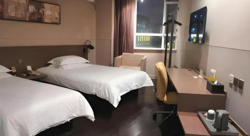 Bed in Jinjiang Inn Select Shanghai Zhangjiang High Tech Park Branch