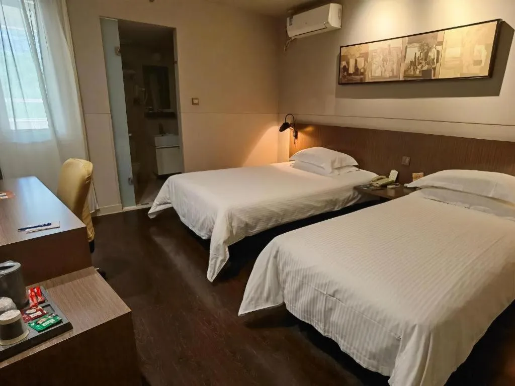 Bed in Jinjiang Inn Select Shanghai Zhangjiang High Tech Park Branch