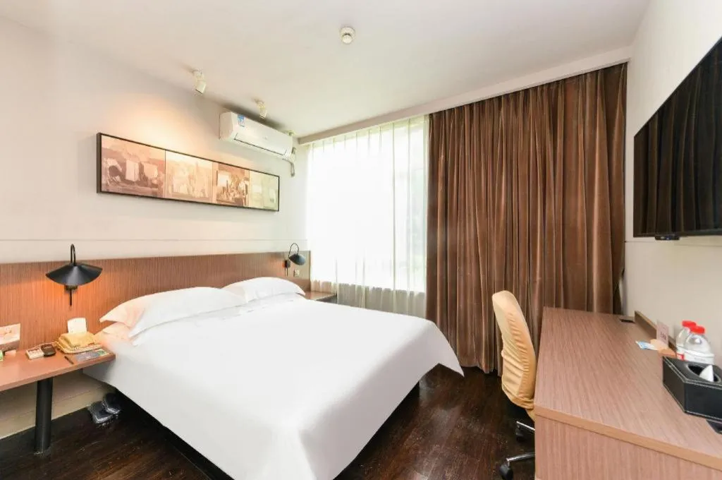 Bed in Jinjiang Inn Select Shanghai Zhangjiang High Tech Park Branch