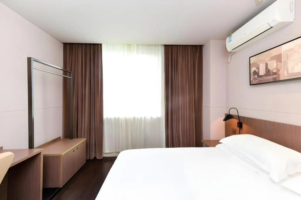 Bed in Jinjiang Inn Select Shanghai Zhangjiang High Tech Park Branch