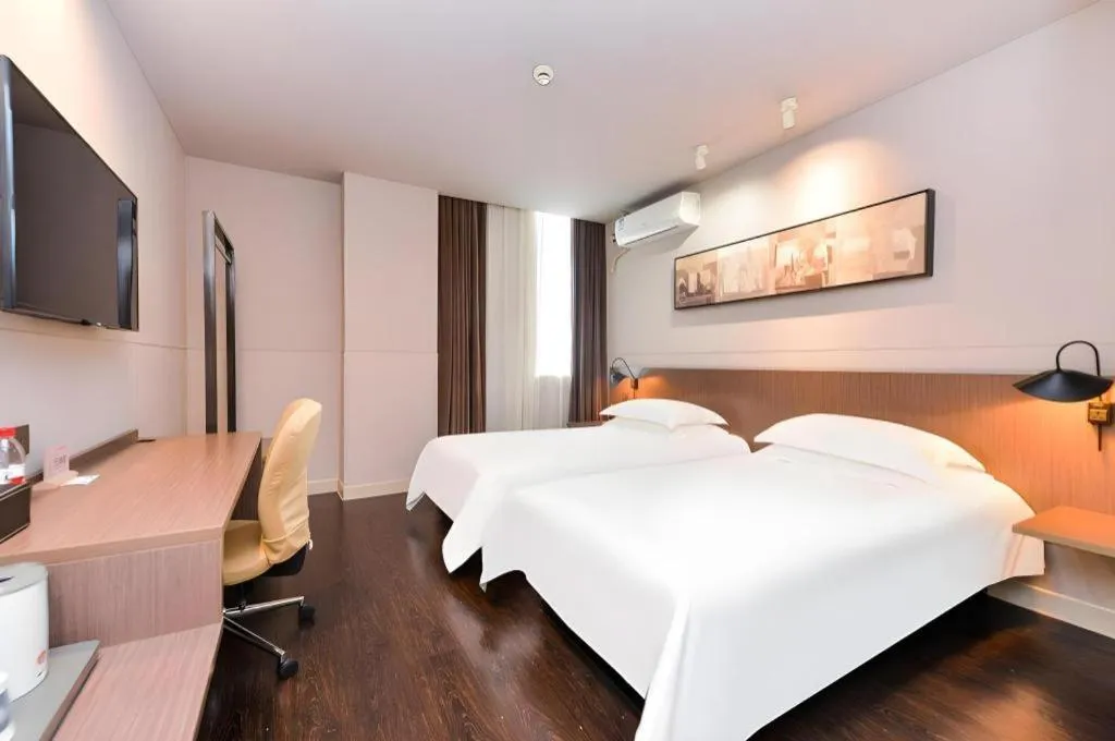 Bed in Jinjiang Inn Select Shanghai Zhangjiang High Tech Park Branch