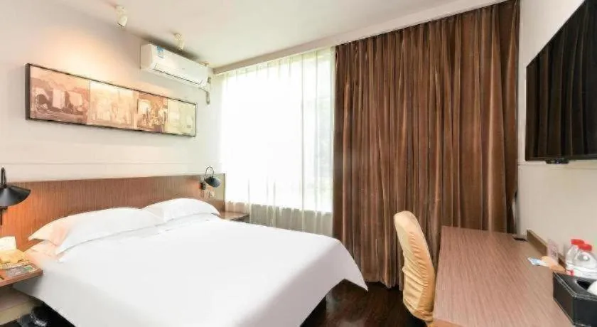 Bed in Jinjiang Inn Select Shanghai Zhangjiang High Tech Park Branch