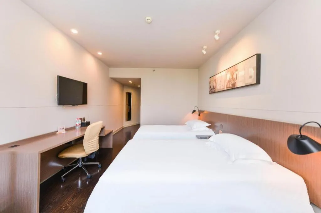 Bed in Jinjiang Inn Select Shanghai Zhangjiang High Tech Park Branch
