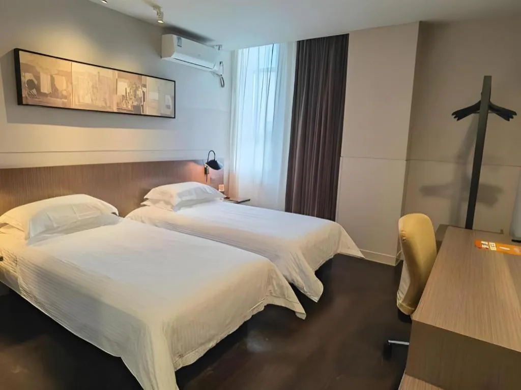 Bed in Jinjiang Inn Select Shanghai Zhangjiang High Tech Park Branch