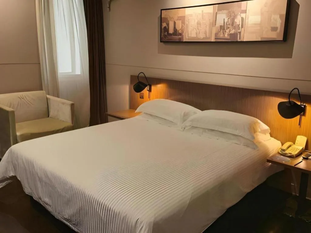 Bed in Jinjiang Inn Select Shanghai Zhangjiang High Tech Park Branch