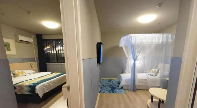 Bed in Jinjiang Inn Suqian Xiangwang Hometown Xingfu South Road