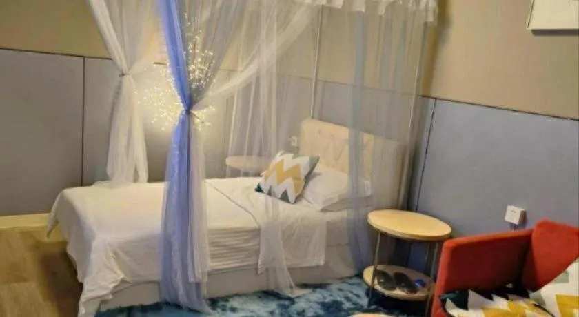 Bed in Jinjiang Inn Suqian Xiangwang Hometown Xingfu South Road