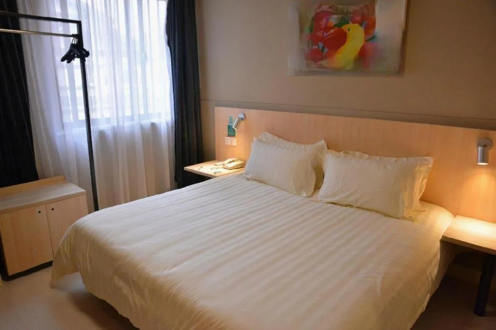 Bed in Jinjiang Inn Suqian Xiangwang Hometown Xingfu South Road