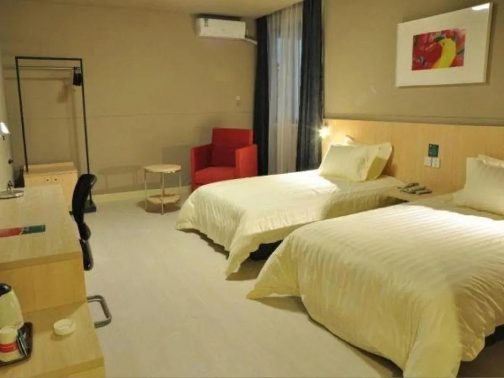 Bed in Jinjiang Inn Suqian Xiangwang Hometown Xingfu South Road