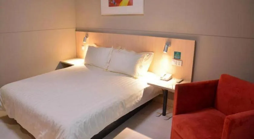 Bed in Jinjiang Inn Suqian Xiangwang Hometown Xingfu South Road