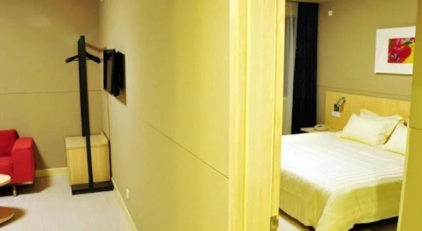 Bed in Jinjiang Inn Suqian Xiangwang Hometown Xingfu South Road