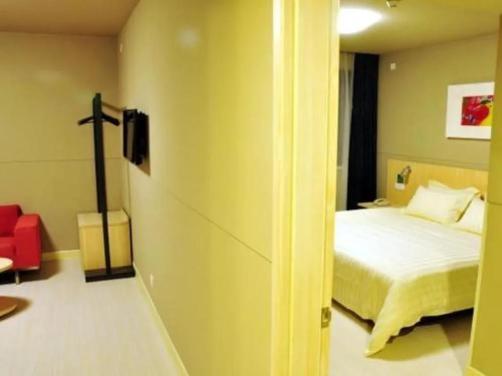 Bed in Jinjiang Inn Suqian Xiangwang Hometown Xingfu South Road