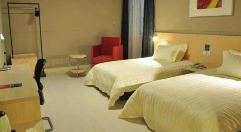 Bed in Jinjiang Inn Suqian Xiangwang Hometown Xingfu South Road