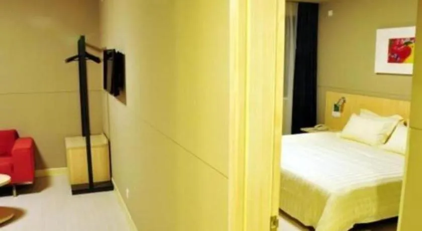 Bed in Jinjiang Inn Suqian Xiangwang Hometown Xingfu South Road