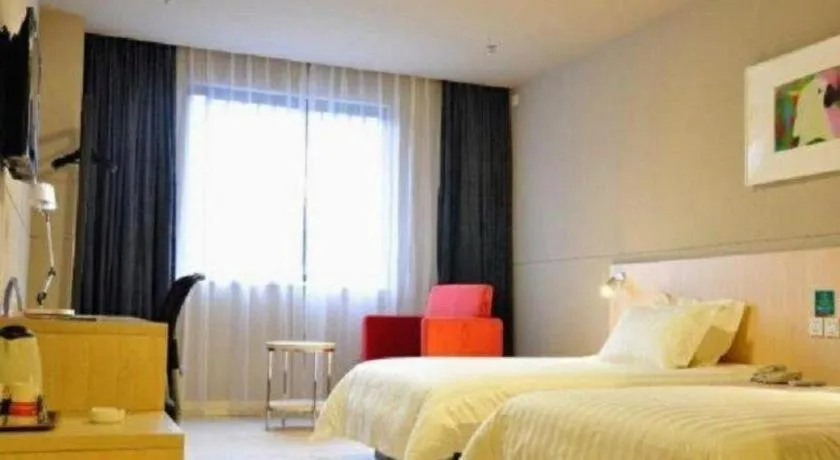 Bed in Jinjiang Inn Suqian Xiangwang Hometown Xingfu South Road