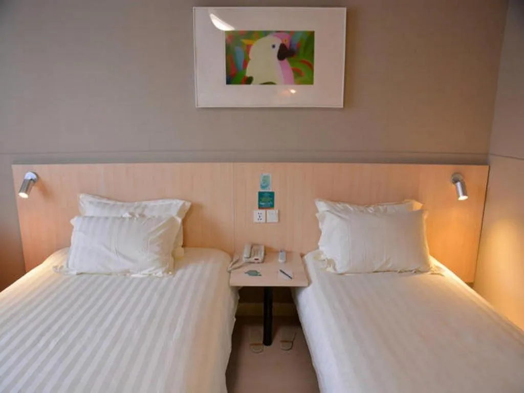 Bed in Jinjiang Inn Suqian Xiangwang Hometown Xingfu South Road