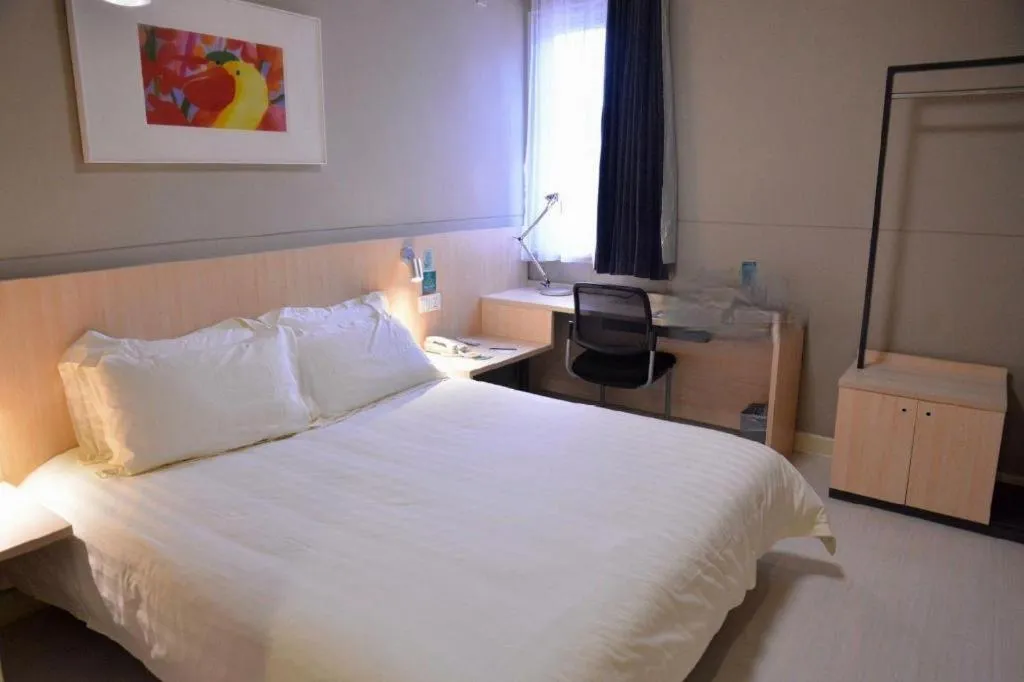 Bed in Jinjiang Inn Suqian Xiangwang Hometown Xingfu South Road