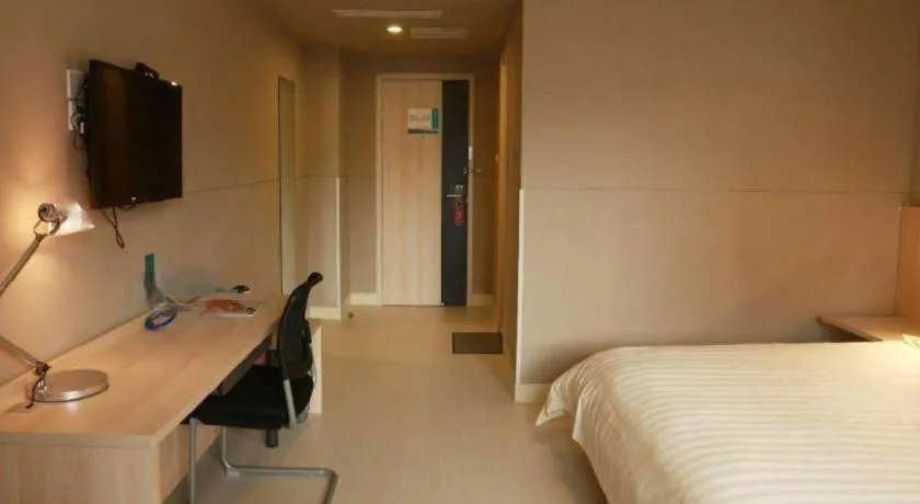 Bed in Jinjiang Inn Suqian Xiangwang Hometown Xingfu South Road