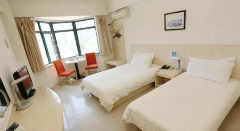 Bed in Jinjiang Inn Suqian Xiangwang Hometown Xingfu South Road