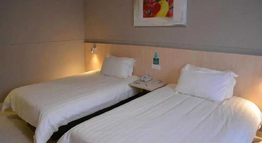 Bed in Jinjiang Inn Suqian Xiangwang Hometown Xingfu South Road