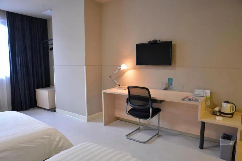 Bed in Jinjiang Inn Suqian Xiangwang Hometown Xingfu South Road