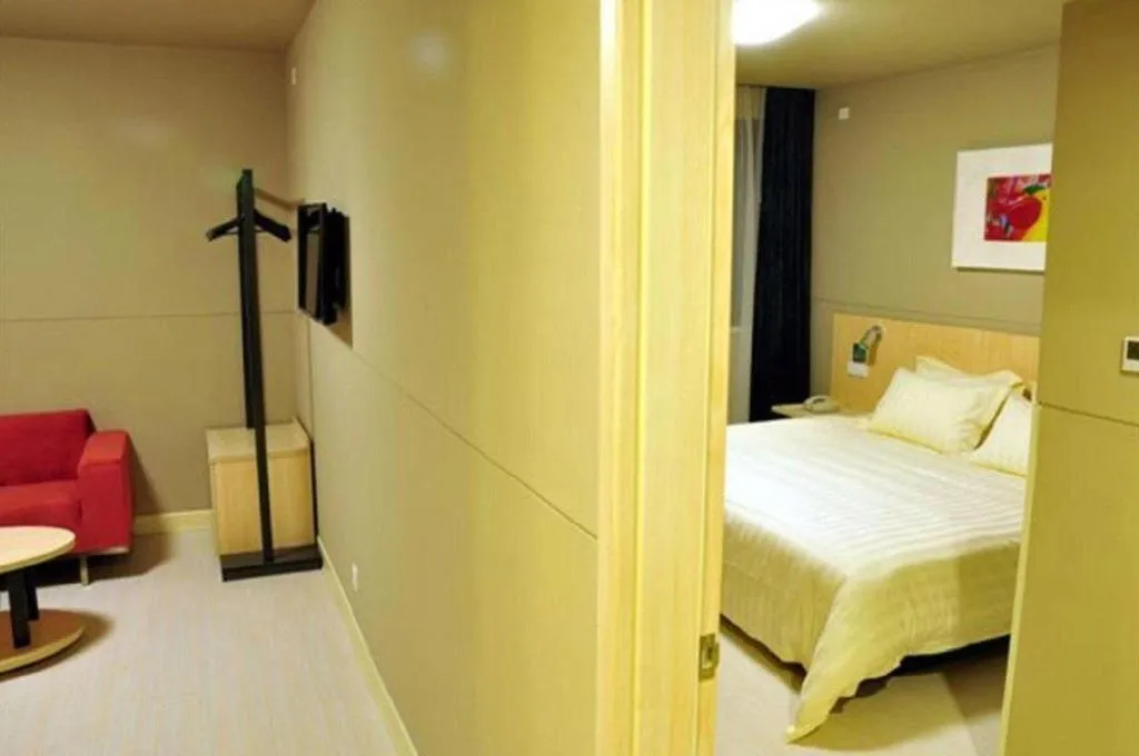 Bed in Jinjiang Inn Suqian Xiangwang Hometown Xingfu South Road