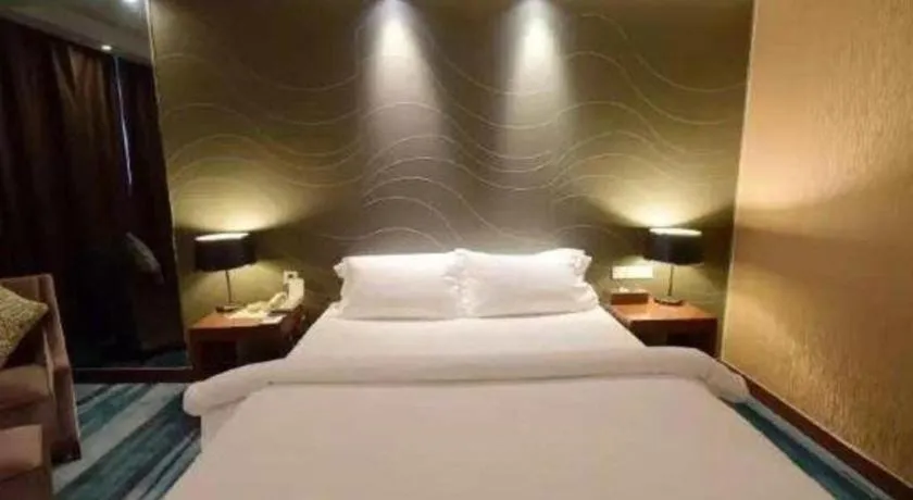 Bed in Metropolo Hotel Hefei Baohe Wandabao Park Metro Station
