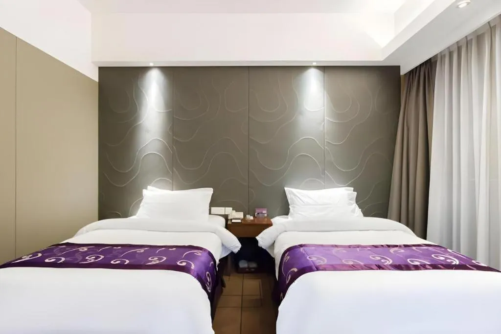 Bed in Jinjiang Metropolo Shaoxing Keqiao Wanda Plaza