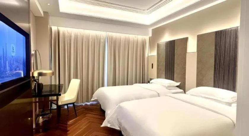 Bed in Jinjiang Metropolo Shaoxing Keqiao Wanda Plaza