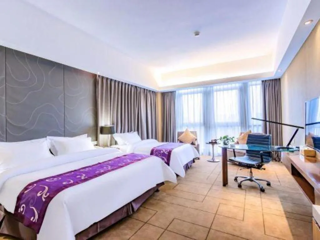 Bed in Jinjiang Metropolo Shaoxing Keqiao Wanda Plaza