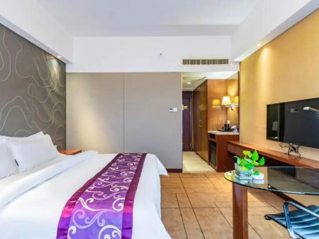 Bed in Jinjiang Metropolo Shaoxing Keqiao Wanda Plaza