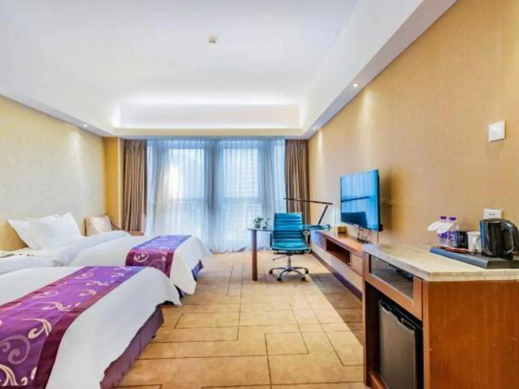 Bed in Jinjiang Metropolo Shaoxing Keqiao Wanda Plaza