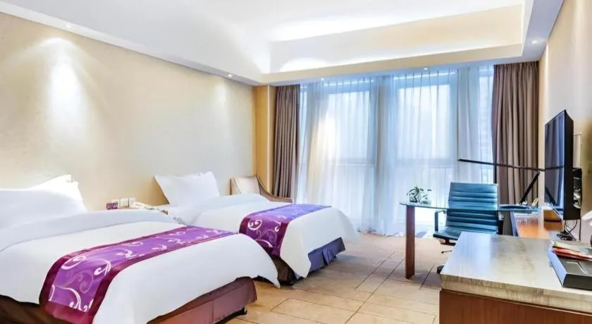 Bed in Jinjiang Metropolo Shaoxing Keqiao Wanda Plaza