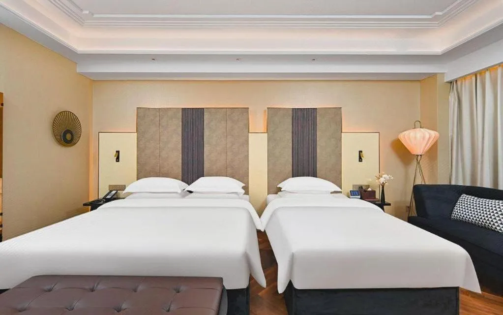 Bed in Jinjiang Metropolo Shaoxing Keqiao Wanda Plaza