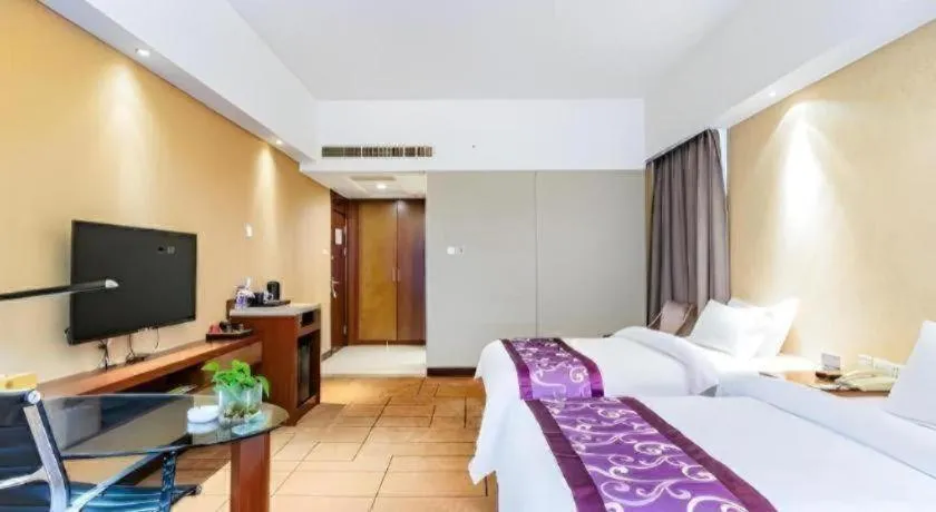 Bed in Jinjiang Metropolo Shaoxing Keqiao Wanda Plaza