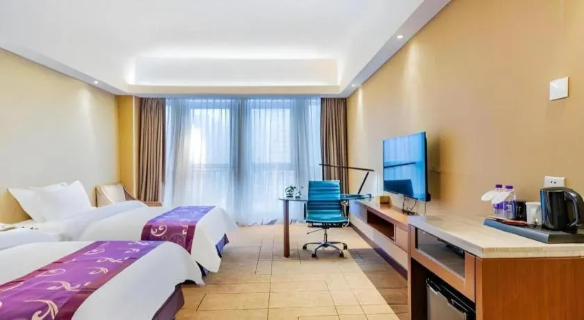 Bed in Jinjiang Metropolo Shaoxing Keqiao Wanda Plaza