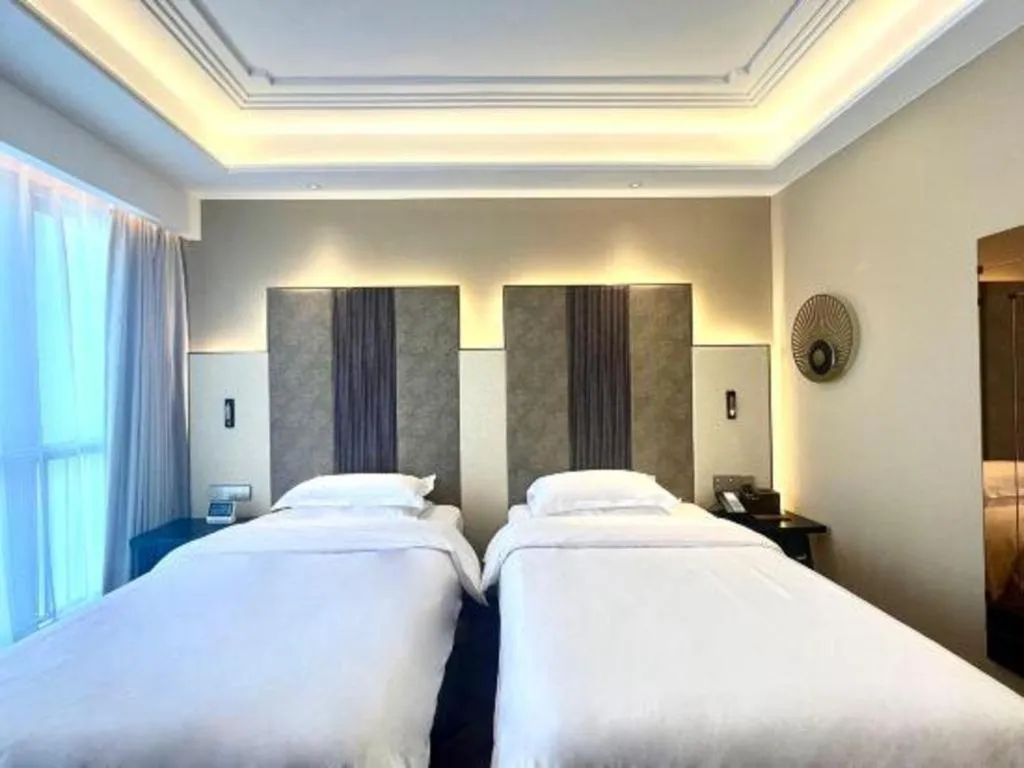 Bed in Jinjiang Metropolo Shaoxing Keqiao Wanda Plaza
