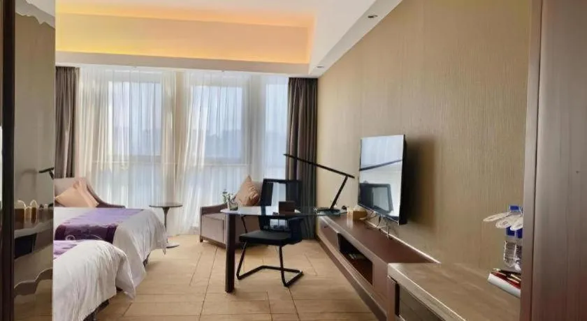 Bed in Jinjiang Metropolo Shaoxing Keqiao Wanda Plaza