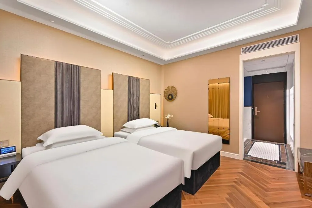 Bed in Jinjiang Metropolo Shaoxing Keqiao Wanda Plaza
