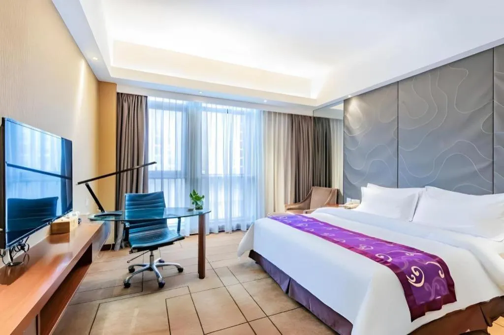 Bed in Jinjiang Metropolo Shaoxing Keqiao Wanda Plaza