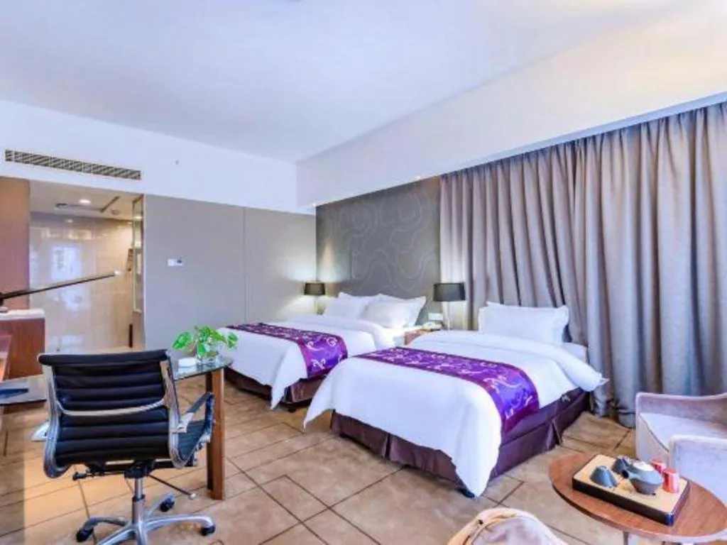 Bed in Jinjiang Metropolo Shaoxing Keqiao Wanda Plaza