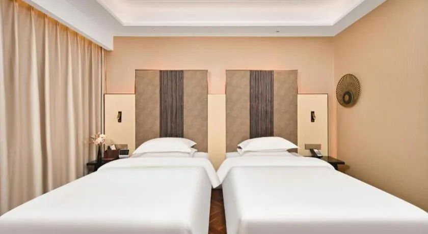 Bed in Jinjiang Metropolo Shaoxing Keqiao Wanda Plaza